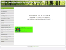 Tablet Screenshot of medecine-nucleaire.lu